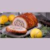 Romerskinspireret porchetta